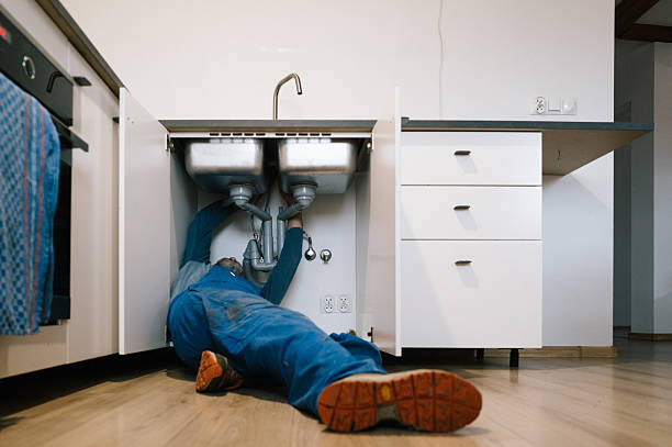 Professional Plumbing technician working in Brownfield, TX